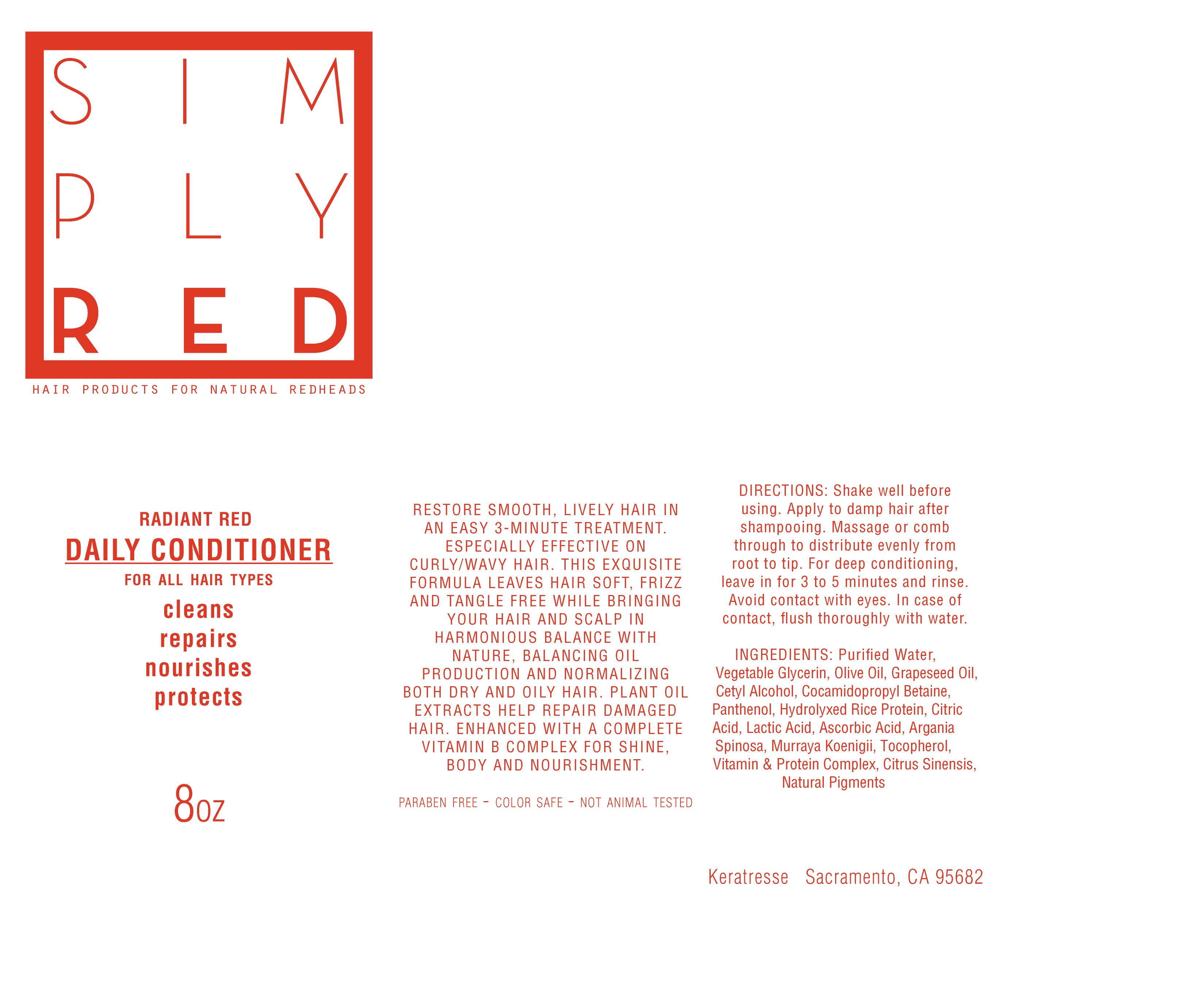 Simply Red conditioner